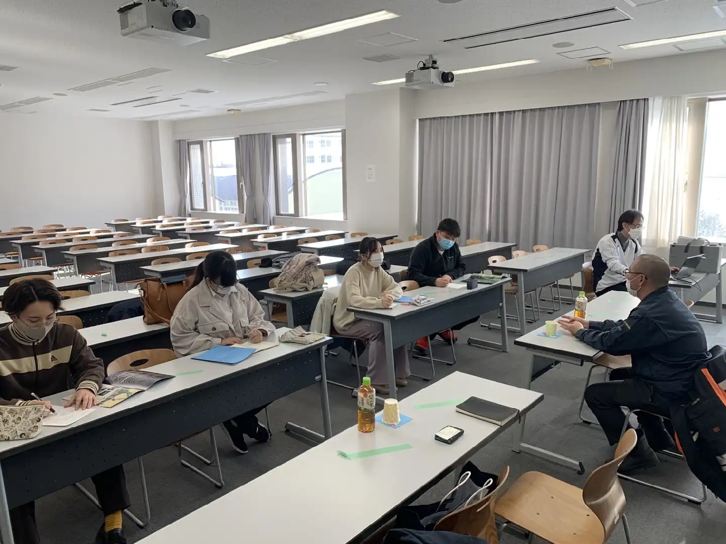 北海学園大学での講話 北海学園大学工学部 建築学科にて